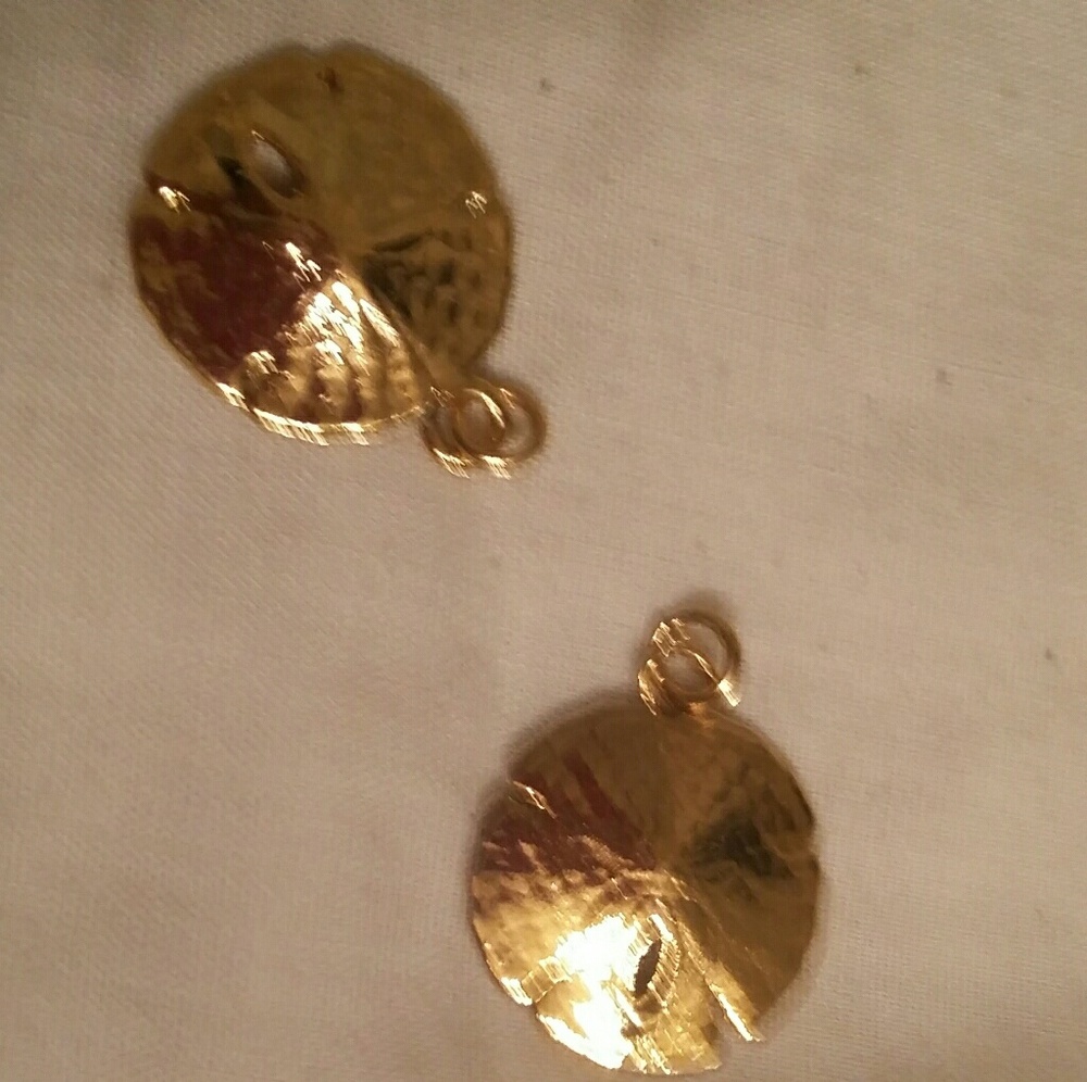 Sand dollar pendants